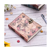 The Travel & Adventure Pick: Nautical Compass & World Map Journal